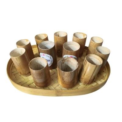 Cup Set 3 Inch 12 pcs with Serving Tray
