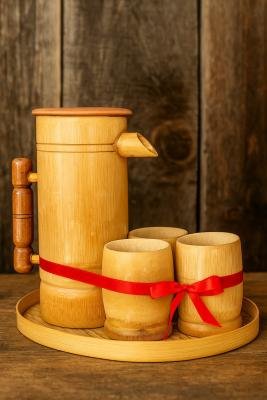 Jug With 3 Cup Combo Set