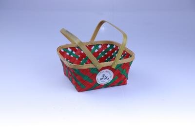 Square Basket With Handle