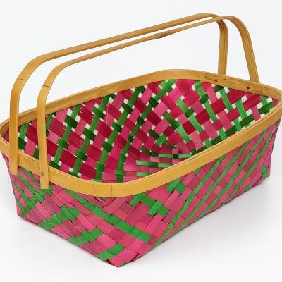 Rectangle Basket With Handle