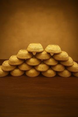 Round Basket 10 Inch Pack Of 20