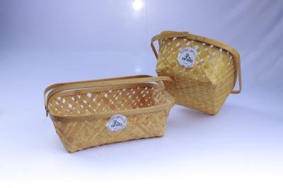 Rectangle Basket With Handle