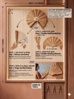 hand craft  fan