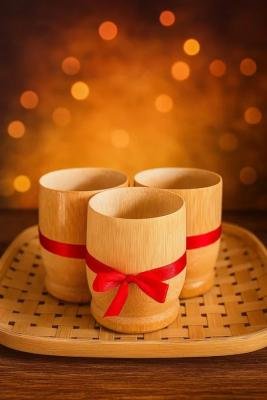 Bamboo Cup Set  Combo
