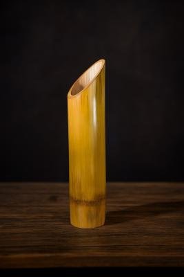 Bamboo Half Cut Flower Vase