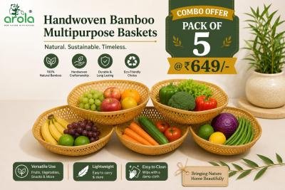 COMBO OFFER PACK OF 5 BASKET